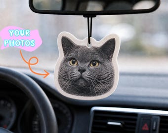 Personalized Photo Air Freshener | Custom Car Freshies | Car Accessories Gift