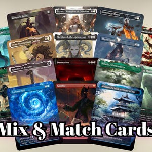 Mix and Match Cards of your choice!