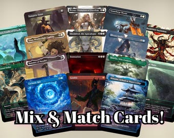 Mix and Match Cards of your choice!