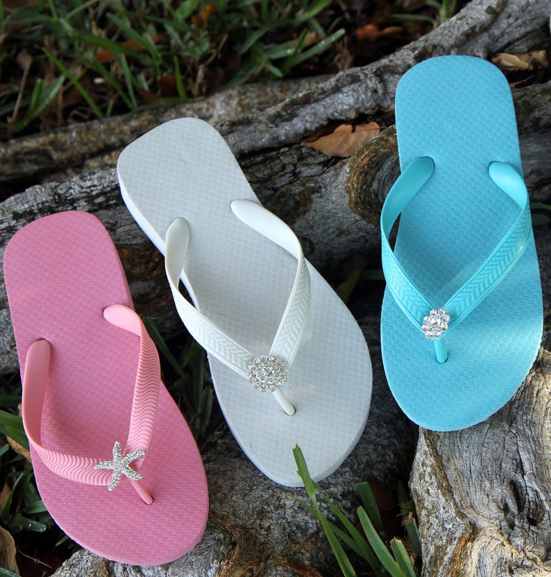 8 Pair Lot Clearance Womens Flip Flop Wedge Flip Flop Bulk Etsy