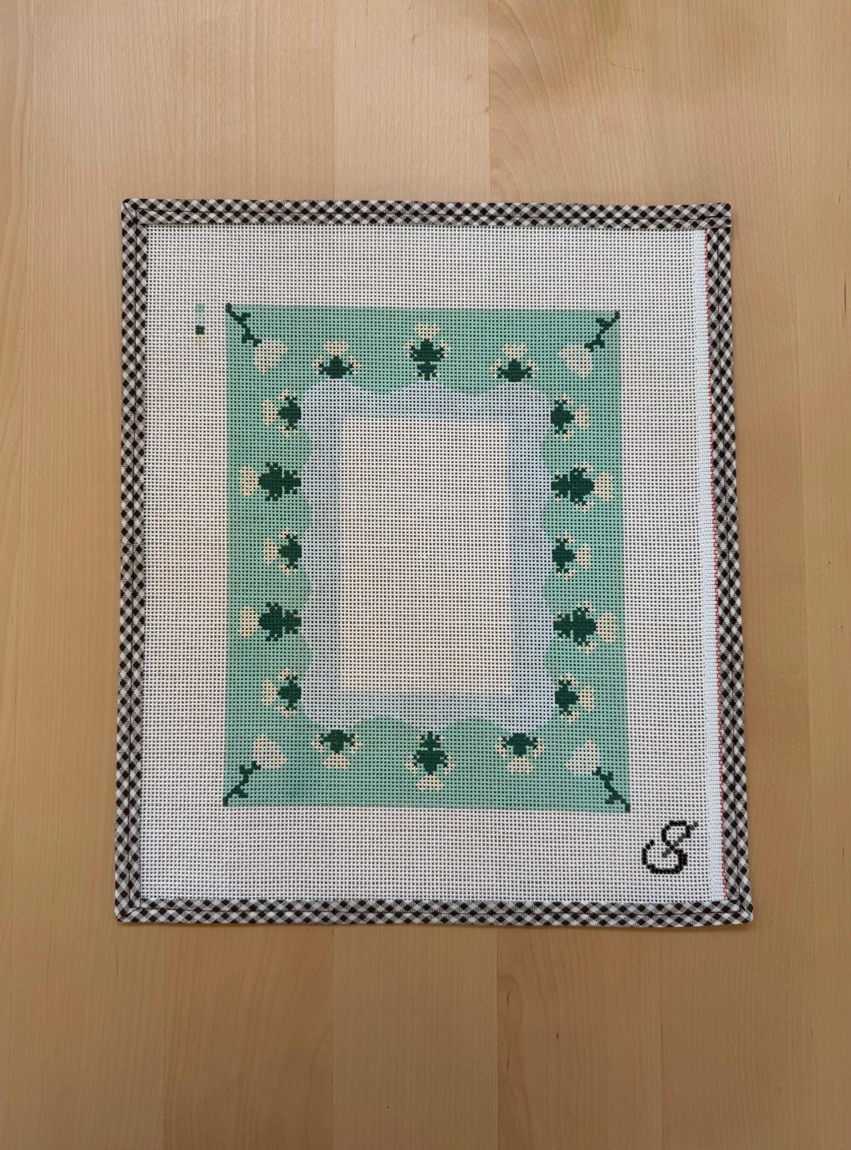 Custom “My Picture Frame” Canvas hand-painted needlepoint canvas