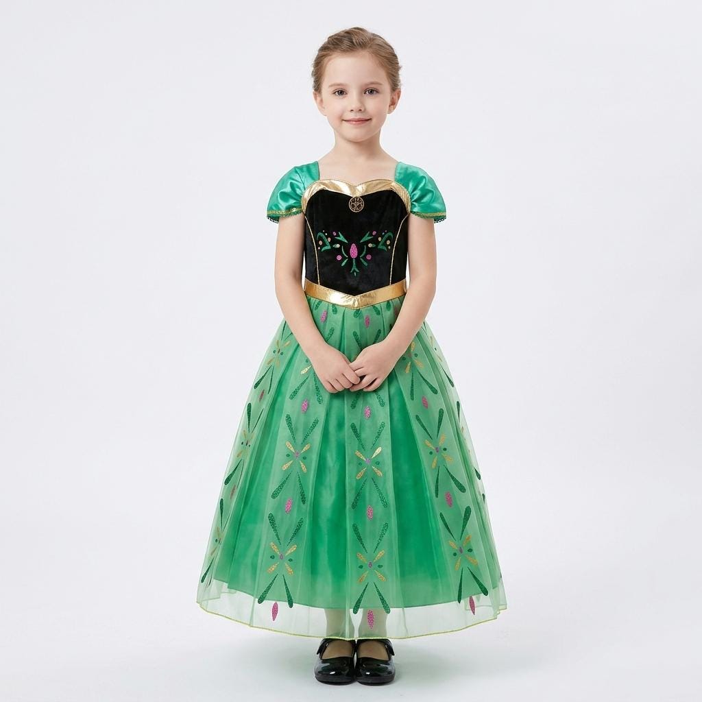 elsa green dress costume my queen dress