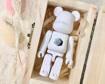 Custom Bearbrick 100% (7cm) by Annatar | Luxury | Hypebeast | custom toys | Anniversary | gift for him | for her | wedding gift | Japan