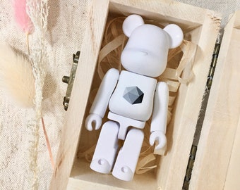 Custom Bearbrick 100% (7cm) | Hypebeast | custom toys | Anniversary | gift for him | wedding gift | Japan