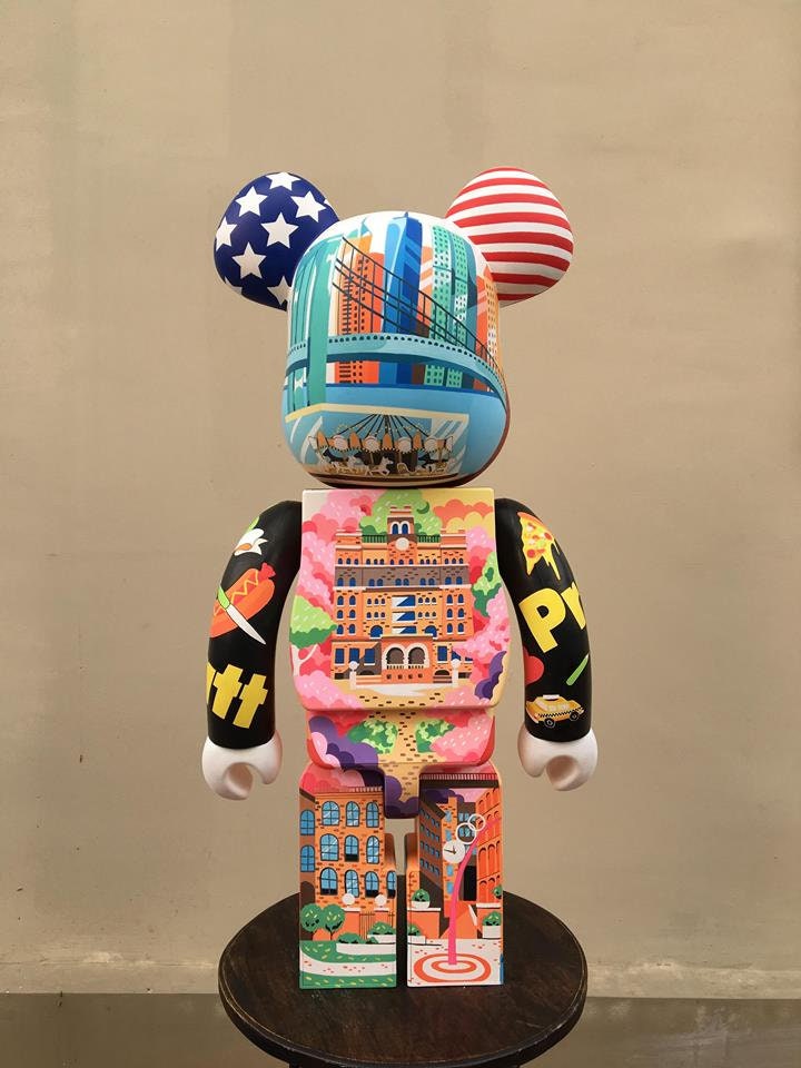 BE@RBRICKCheerBearCostumeVer. 1000％ 400% Kosuke Kawamura x NEXUSVII x × SO1 BE@RBRICK | Hypebeast