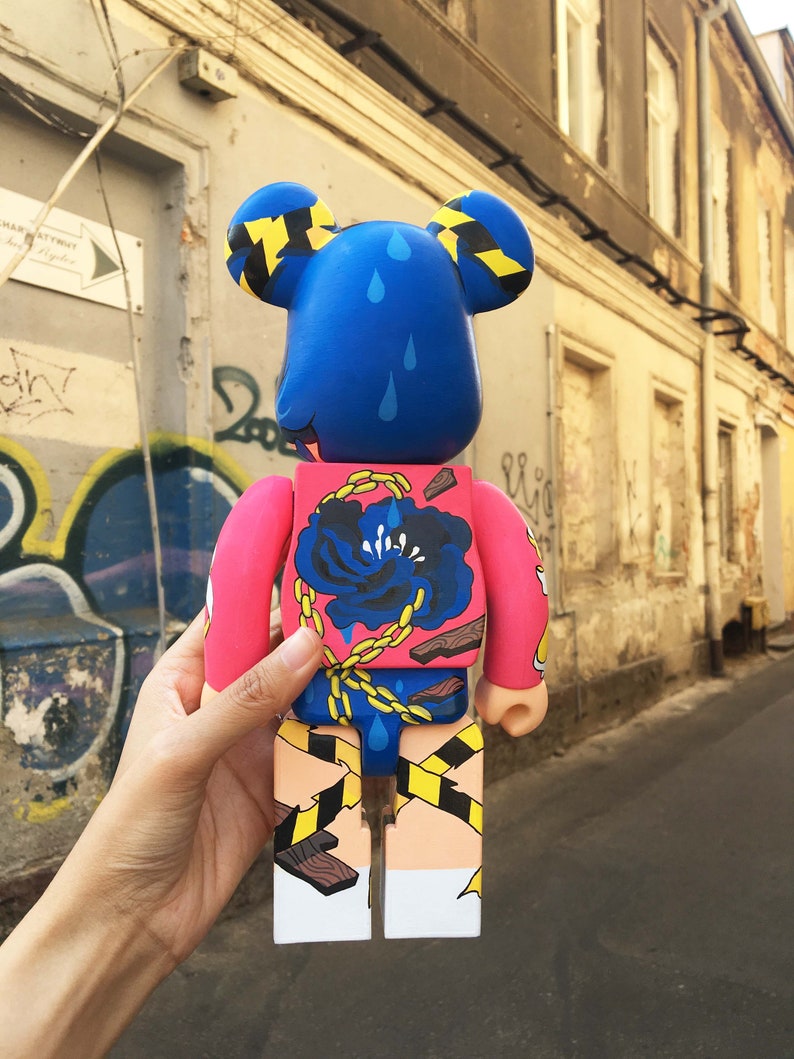 Custom Bearbrick 400% 28cm by Annatar Streetwear Luxury Designer toy Japan image 6