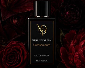 Crimson Aura Eau de Parfum by MDP | Deep Rose Amber Unisex Fragrance | Niche Inspired by Portrait of a Lady | 100ml EDP + 10ml Roll-On