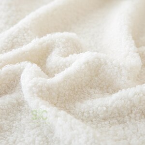 Teddy Fleece Bankhoes, Bouclé Stretch Sofa Slipcover, Pluizige Winter Meubelbeschermer, Gezellige Chique Woonkamer afbeelding 9
