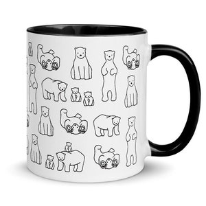 Polar Bear Mug | Polar Bear Gifts | Polar Bear Coffee Mug | Polar Bear Lovers | Arctic Mug