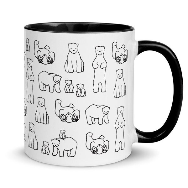 Polar Bear Mug | Polar Bear Gifts | Polar Bear Coffee Mug | Polar Bear Lovers | Arctic Mug