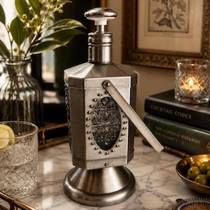 Cocktail Time1950年代ミュージカル・デキャンタ、オルゴール酒瓶 Japan Music Decanter - Etsy