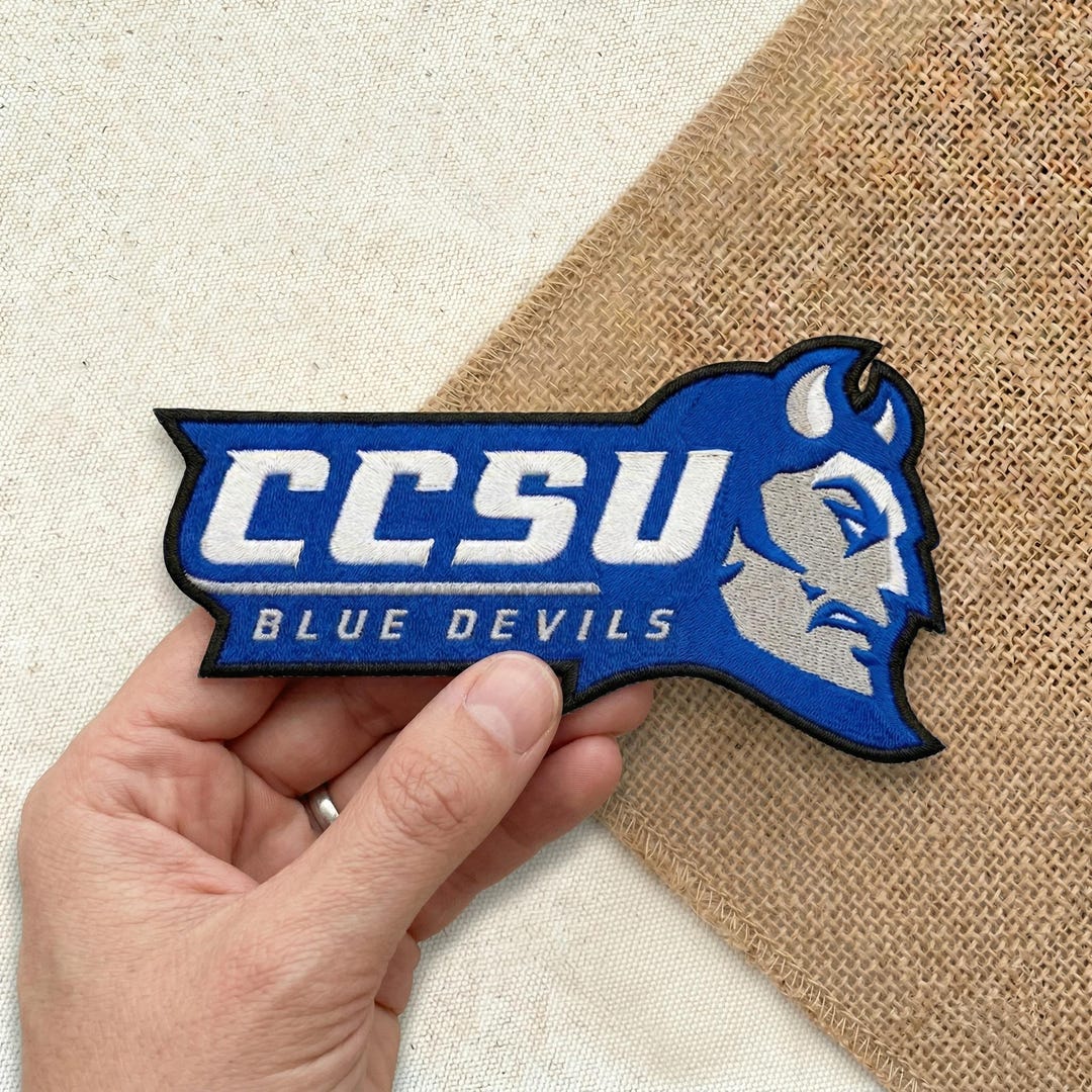 Retro Blue Devil College Sports Iron-on Sew-on Patch – Vintage ...