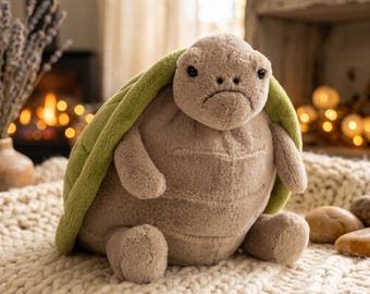 Jellycat Timmy Turtle Plush - Perfect Gift for Her, Home Decor & Collectible and a Wonderful Anniversary Present