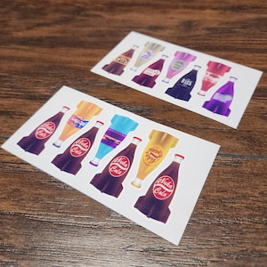 Nuka Cola Sticker Sheets Fallout Stickers