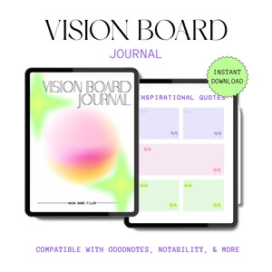 Diario digitale per la creazione di visioni, la manifestazione dei desideri, le affermazioni e il monitoraggio dell'umore (download in PDF)