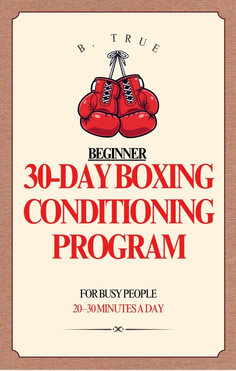 30-day Boxing Conditioning Program for Busy People | 20-min Home ...