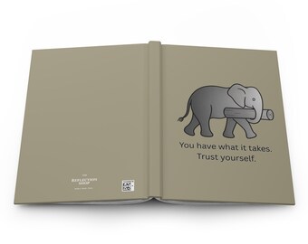 Quaderno con copertina rigida "Elephant Journal"