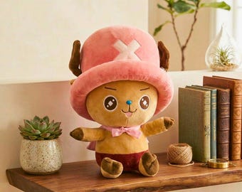 Pelúcia do Tony Chopper – Boneco de Pelúcia Colecionável de Anime de 35 cm