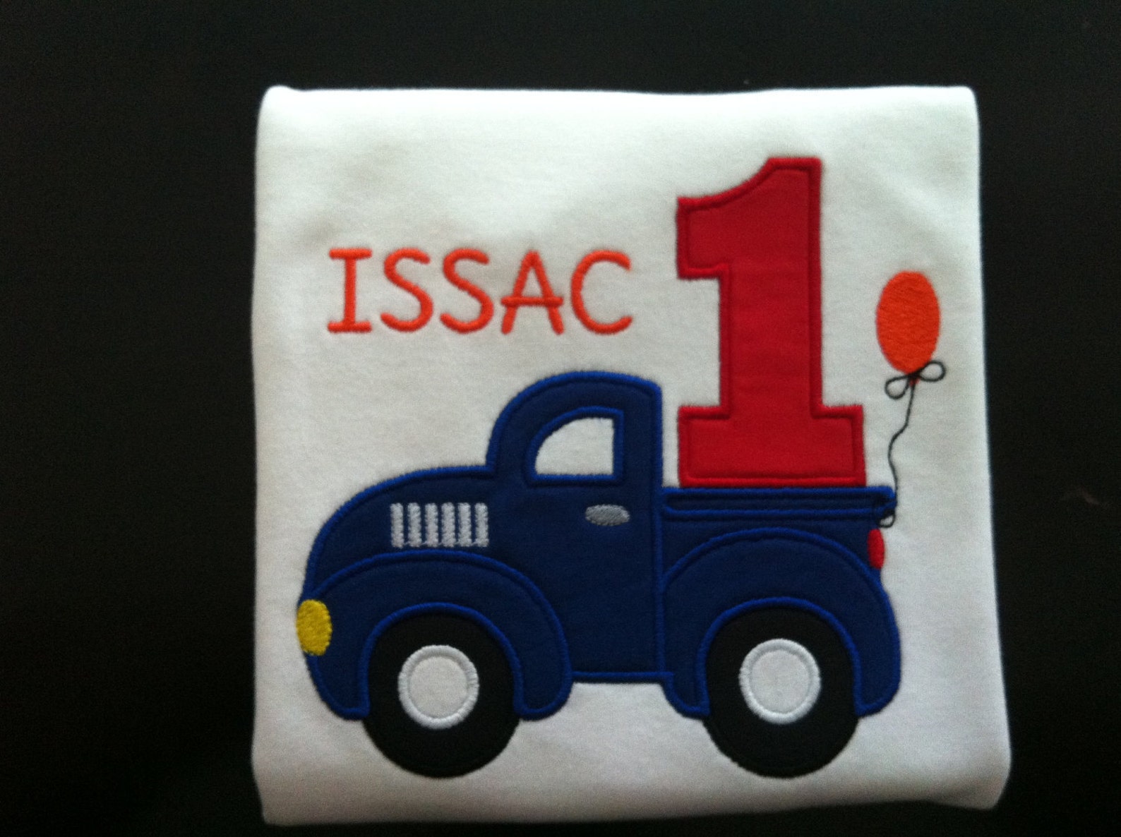Blue Truck Birthday Shirt 1st Birthday or any age | Etsy