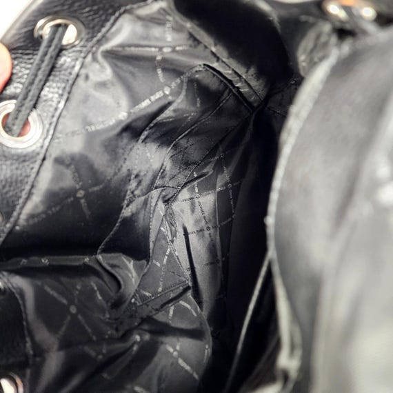 Michael Kors Backpack Daypack Riley Pebbled Leather Black  display picture 1