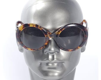 Lunettes de soleil vintage 80's écaille de tortue Gucci 2401/N/S 02Y 55-24-145 fabriquées en Italie