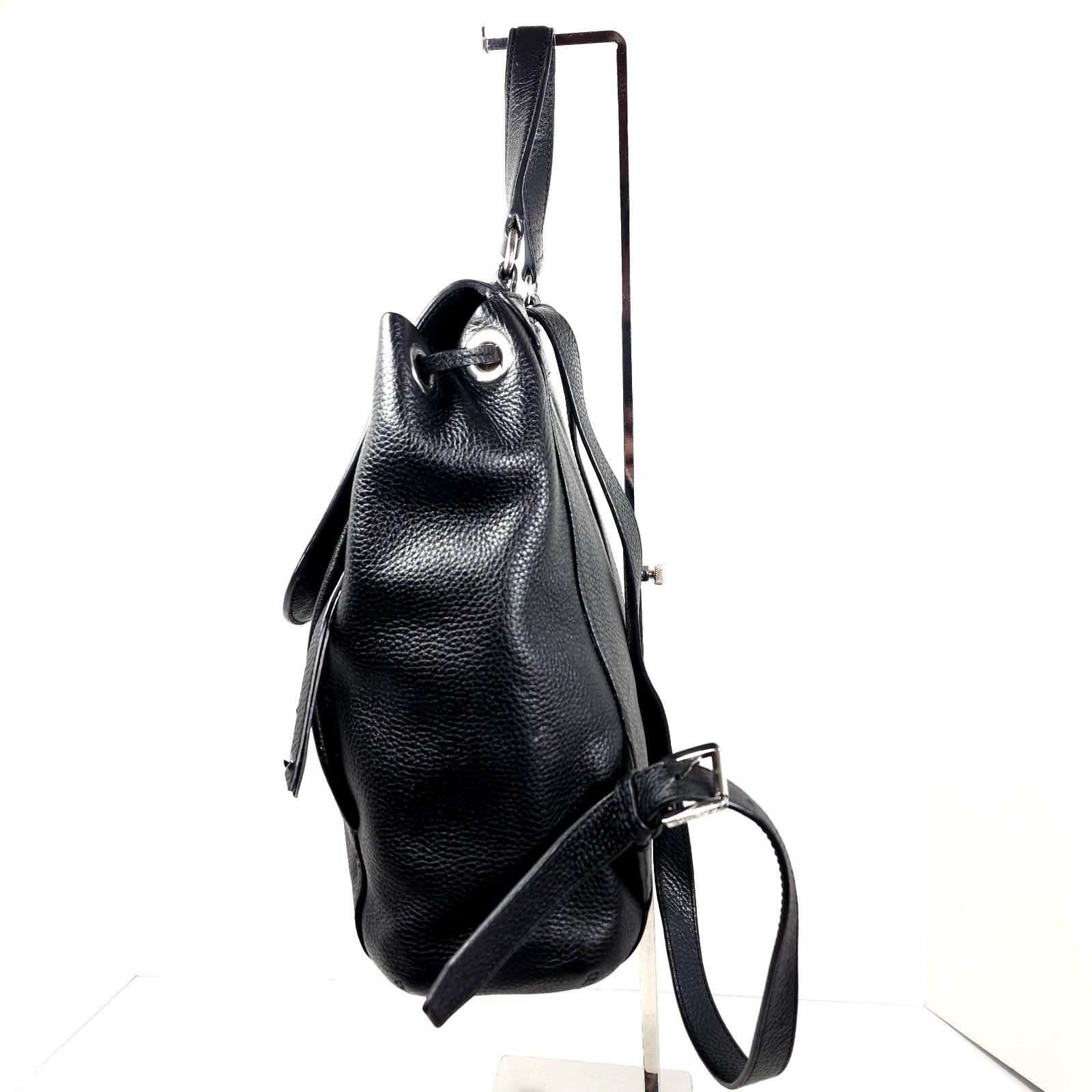 Michael Kors Backpack Daypack Riley Pebbled Leather Black‎ Women\'s Studded Michael Kors Backpack Daypack Riley Pebbled Leather Black  main image 2