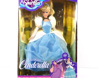1994 Mattel Special Sparkles Collection CENDRILLON VTG #12988 Disney