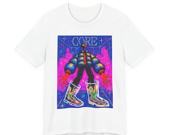 Neon Puffer Figure graphic tee | Short Sleeve Shirt