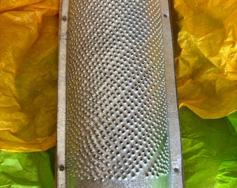 Jamaican Kitchen Grater | Rough Wood Frame, Caribbean Cooking