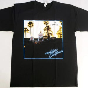 Vintage Eagles Hotel California Tshirt - Etsy