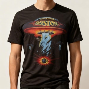 Boston 1987 Tour Tshirt - Etsy