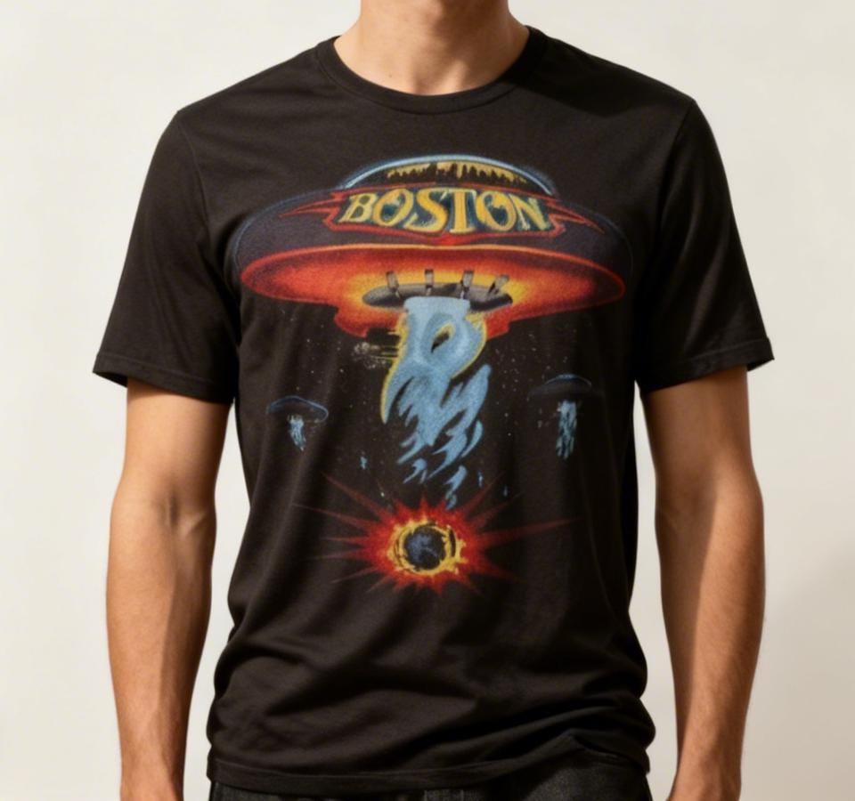 Boston 1987 Tour Tshirt - Etsy Canada