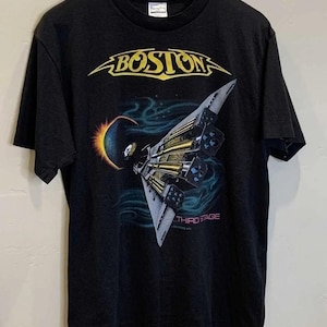 Boston 1987 Tour Tshirt - Etsy