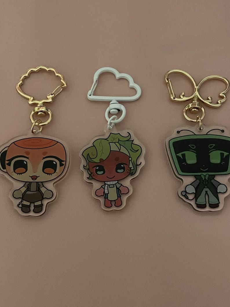 Dandy’s World Mains Keychains !! - Etsy