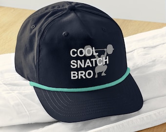 Cappello CrossFit Snatch Bro – Divertente berretto da palestra CrossFit