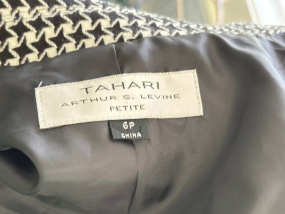 Kasper and Tahari Black & White Tweed Jackets siz… - image 7