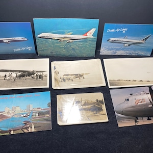 1920&#39;s -60&#39;s Airplane History Photos and Post Cards