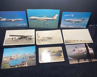 1920's -60's Airplane History Photos and Post Cards