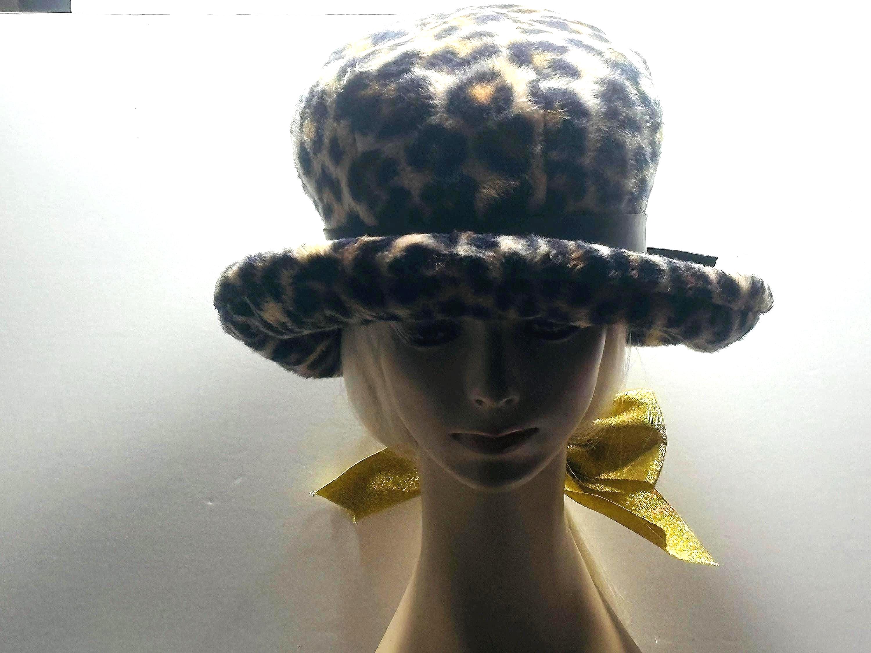 60s Faux Fur Hat - Etsy display picture 2