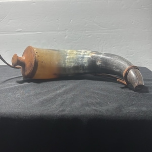 Vintage Powder Horn