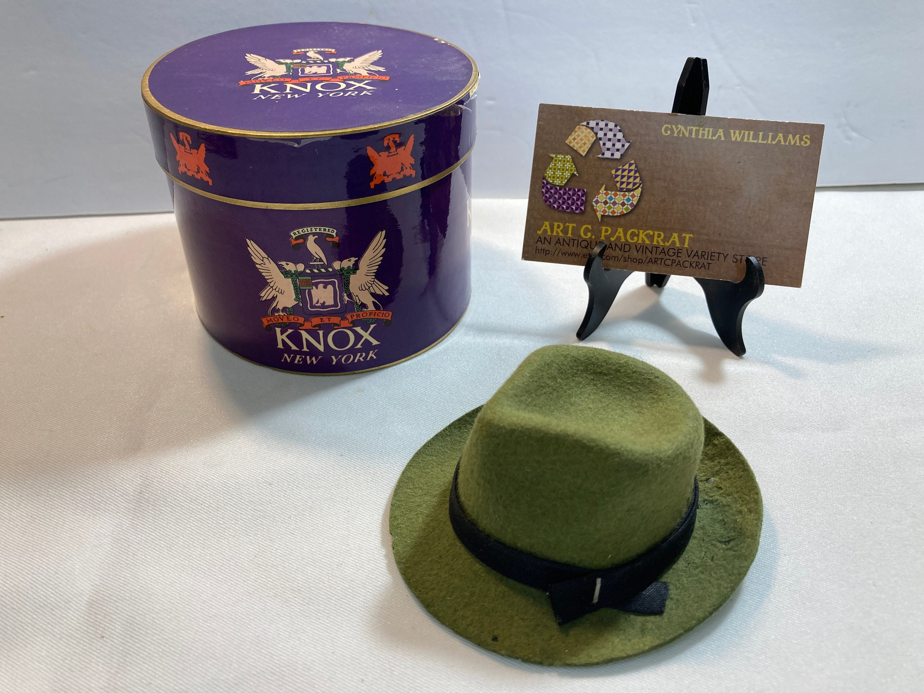 Vintage Knox Hat - Etsy