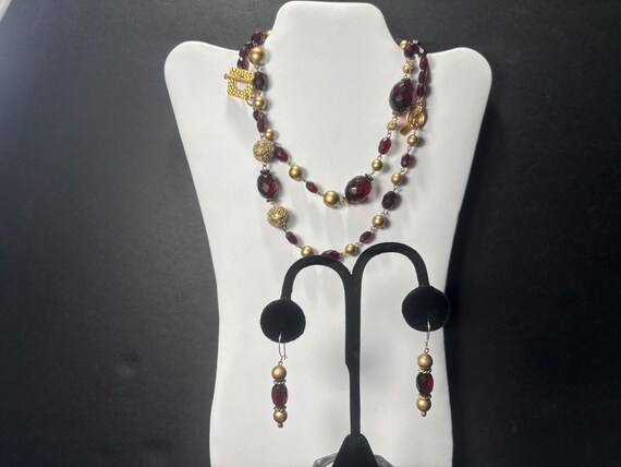 Antique Cherry Amber Redesigned Necklace , Bracel… - image 4