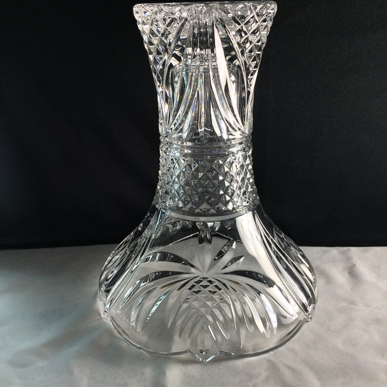 Shannon Ireland Crystal Vase 12'' Tall Etsy