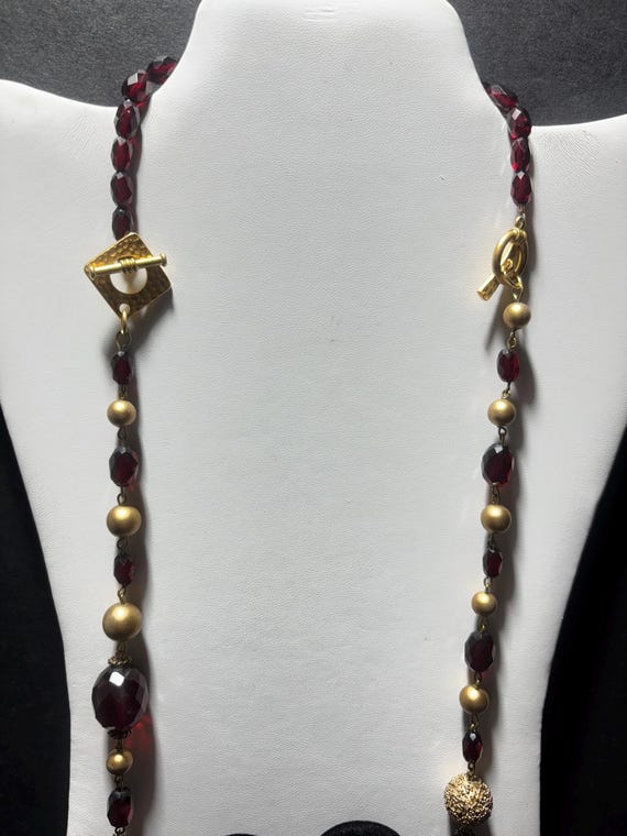 Antique Cherry Amber Redesigned Necklace , Bracel… - image 8