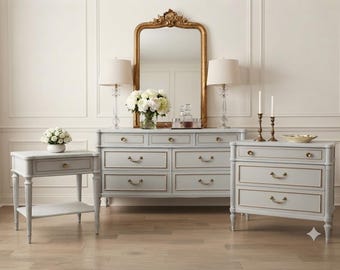 Chic Vintage 3-Piece Thomasville Bedroom Set