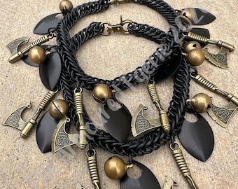 Viking Beheaders: Handwoven Boot Chains