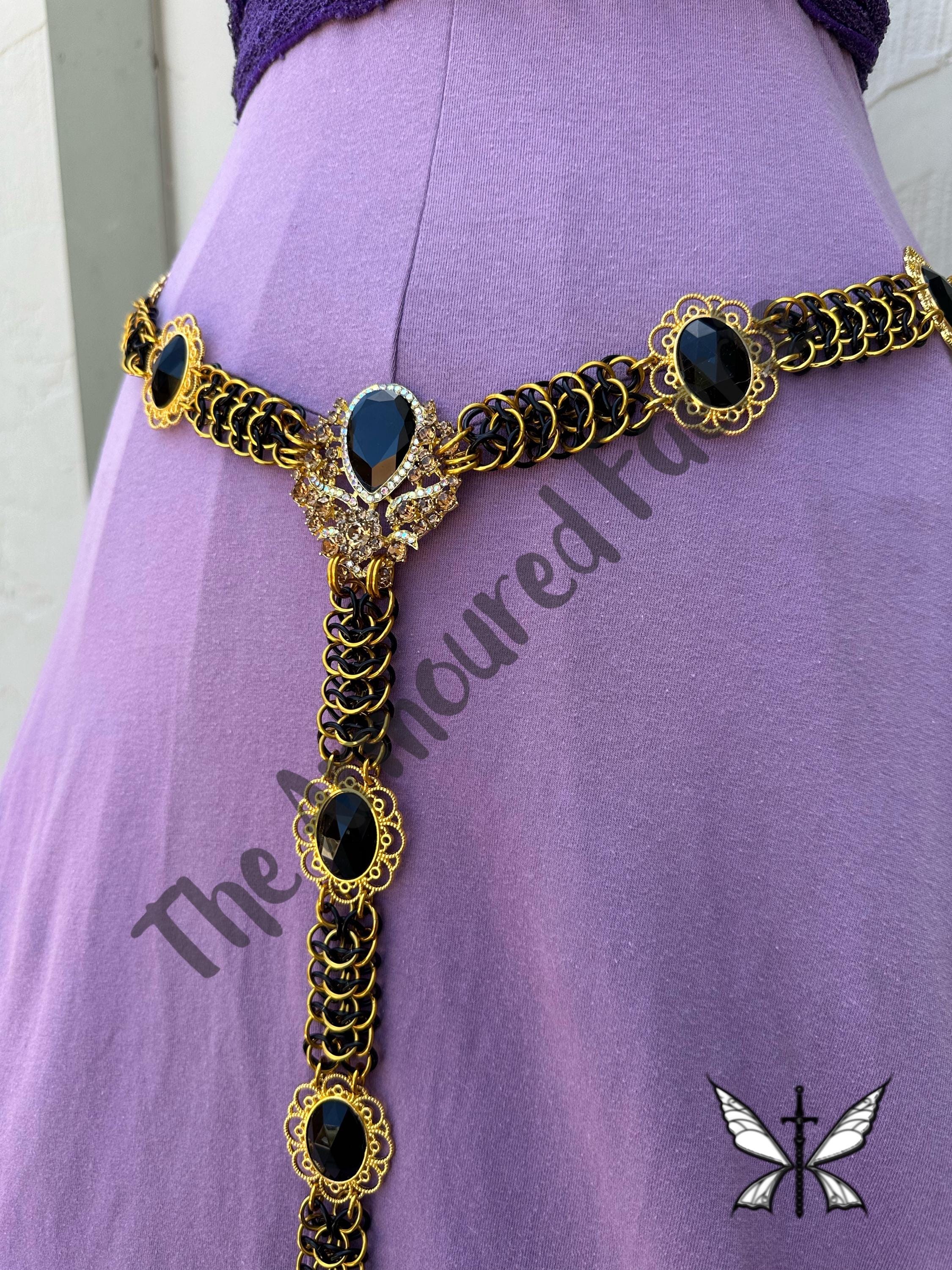 NWT Free People Bohemian Armor Chain Belt in Rose Gold Pomellato 18K Rose Gold Iconica Diamond Link Bracelet  main image 3