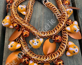 Corgi Bells Handwoven Boot Chains (Sold in pairs)