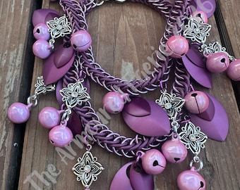 Sugar Plum Stars: Handwoven Boot Chains