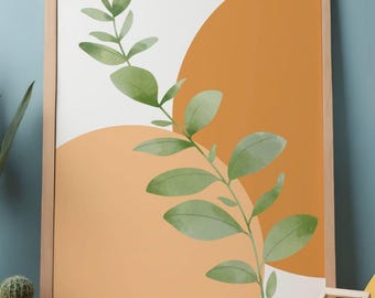 Minimalist wall art. 3 pieces. Digital download. PDF.